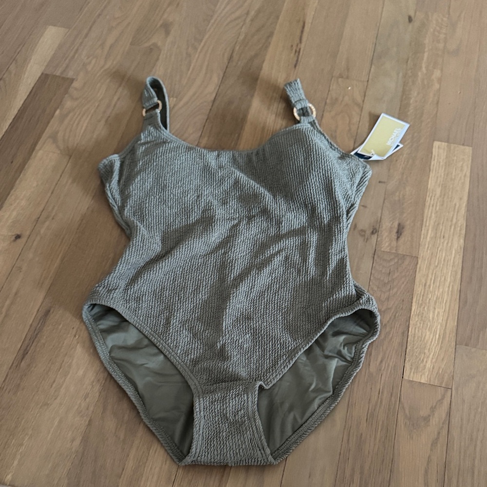 Michael Kors Army Green Swimsuit